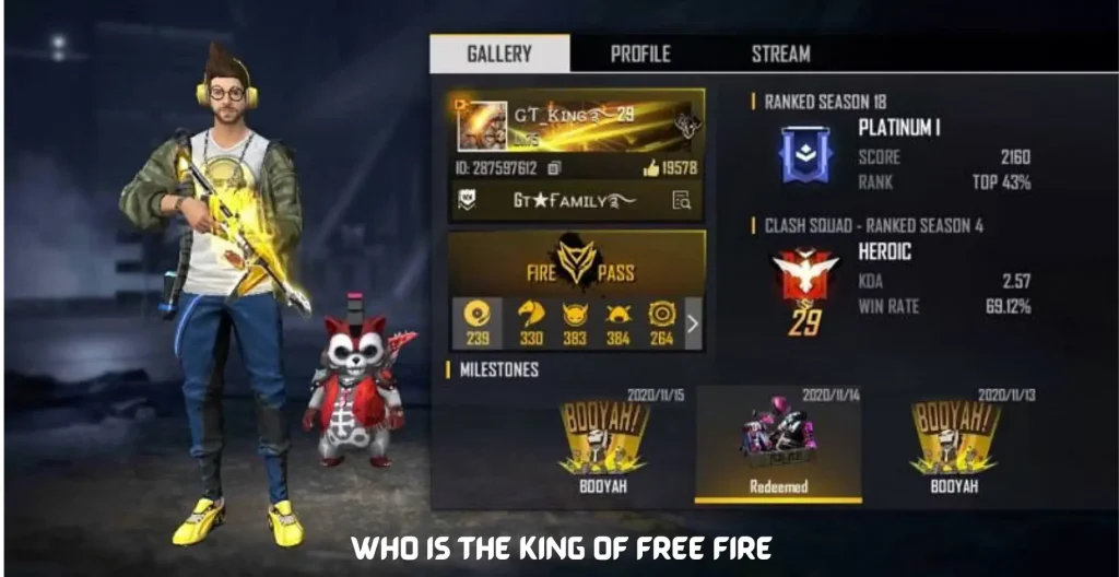 who-is the king of free fire