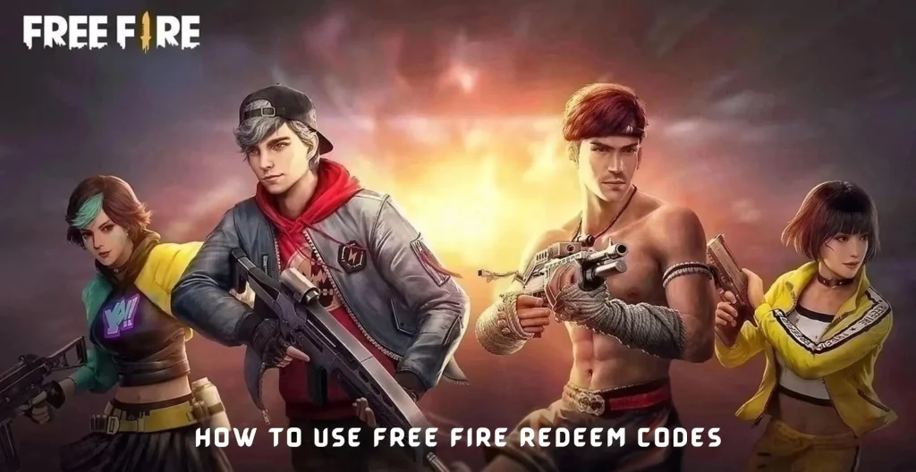 How to use free fire redeem Codes